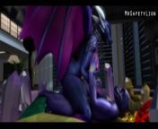 MrSafetyLion Official - Spyro x Cynder from hentai furry dragon bi