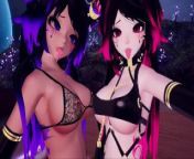Seduced by two Catgirls (JOI POV) from catgirl hentai