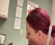 A lil doctors office blowjob (dr came in) 😳 from malvika mohan