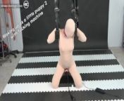 Waking up as a little puppy 2 with fucking machine from zentai