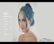 Azul, my virtual assistant, shy, seductive and addicted to sex. Min Galilea from blue hair