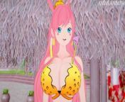 ONE PIECE GIANT MERMAID PRINCESS SHIRAHOSHI ANIME HENTAI 3D UNCENSORED from luffy and sabo