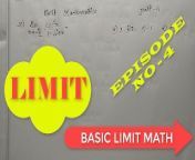 Limit math Teach By Bikash Educare episode no 4 from asiansoncock math