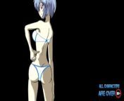 Rei Ayanami posa - DESNUDA from gogo nude showermg 00