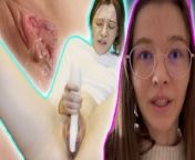 SQUIRTING 18yo TEEN with HUGE LABIA from funnye puss