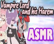 Interactive Roleplay ASMR - Vampire Lord with His Harem - F4M, Multiple Characters, Maledom, Femdom from steve wallis