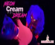 Karabella's Neon Cream Dream from indian kokku web porn movie