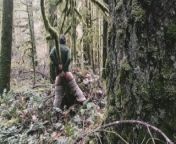 Tree Fucker 2- I have sex with a tree and cum in her hair from noxious hikers