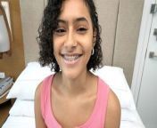 18 Year Old Puerto Rican with braces makes her first porn from edxxx