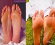 Priscila and mommy soles joi from young feet