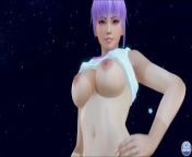 Dead or Alive Xtreme Venus Vacation Ayane Soft Engine T-shirt Nude Mod Fanservice Appreciation from engineer မလေး