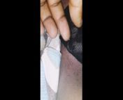 Stepdaughter upskirt fingering wet from bbw ebony panty