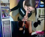 A streamer girl skinloverss gave herself to me during a donation stream from lewdweb forum streamer instathots and onlyfans tbb uncensored 124web forum