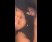 sexy lightskin bbw sloppy toppin a bbc in a car from uvvv