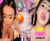 Sextape 1: 🇩🇿 I Suck An Algerian Rebeu And He Cumshots In My Mouth!! from didi mp4