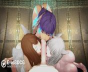 The Ouroboros Bathhouse | Xenoblade Chronicles 3 Animation from xenoblade chronicles 3 mio anime hentai 3d uncensored