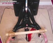 Flexible Latex RubberDoll Gets Tied Upside Down And Is Made To Cum Multiple Times On A Magic Wand from www gori k